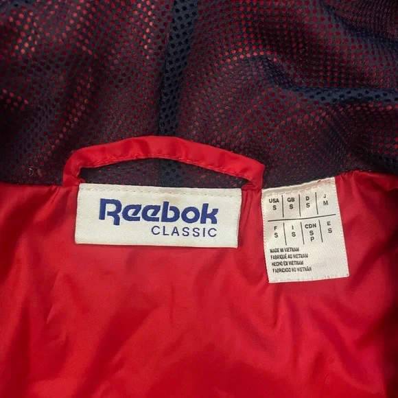 Red Reebok Wind Breaker (S) - Picture 6 of 7
